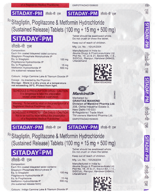 Sitaday Pm Tablet 15