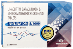 Juslina Dm 5/1000 Tablet 10