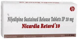 Nicardia Retard 10 Tablet 30