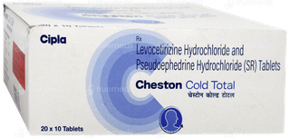 Cheston Cold Total Tablet Sr 10