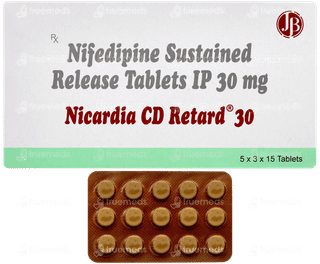 Nicardia Cd Retard 30 Tablet 15