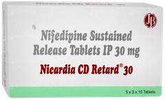 Nicardia Cd Retard 30 Tablet 15 Nicardia Cd Retard 30 Tablet 15