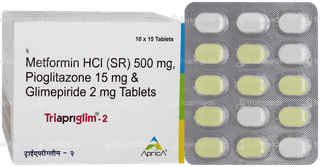 Triapriglim 2 Tablet 15