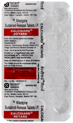 Calcigard Retard Tablet 15