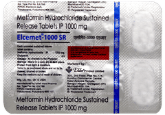 Elcemet 1000 Sr Tablet 10