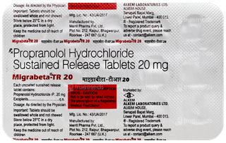 Migrabeta Tr 20 Tablet 15