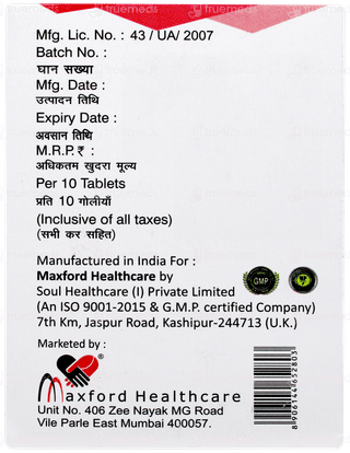 Glimip Mf3 850sr Tablet 10