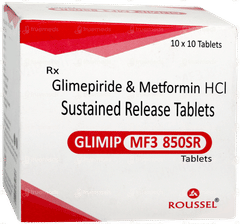 Glimip Mf3 850sr Tablet 10