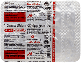 Glimip Mf3 850sr Tablet 10