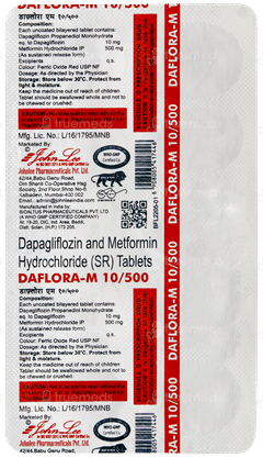 Daflora M 10/500 Tablet 10