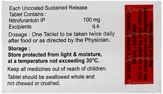 Nitrofran 100 Sr Tablet 14