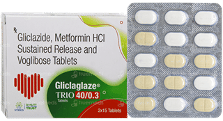 Gliclaglaze Trio 40/0.3 Tablet 15