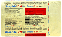 Linapride Dm 1000 Tablet 10