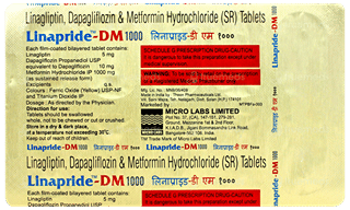 Linapride Dm 1000 Tablet 10