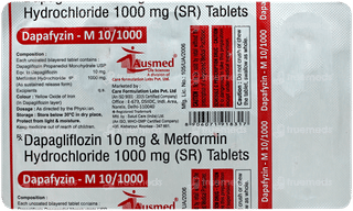 Dapafyzin M 10/1000 Tablet 10