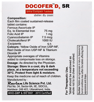 Docofer D3 Sr Tablet 10
