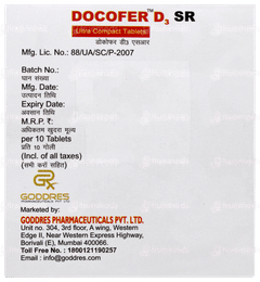 Docofer D3 Sr Tablet 10