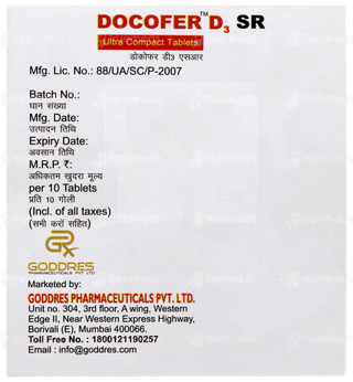Docofer D3 Sr Tablet 10