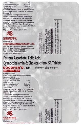 Docofer D3 Sr Tablet 10