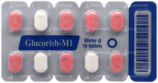 Glucorish M 1 Tablet 10
