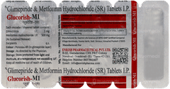 Glucorish M 1 Tablet 10 Glucorish M 1 Tablet 10