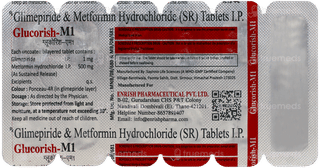 Glucorish M 1 Tablet 10