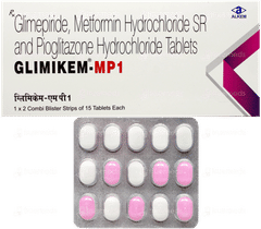 Glimikem Mp 1 Tablet 15 Glimikem Mp 1 Tablet 15