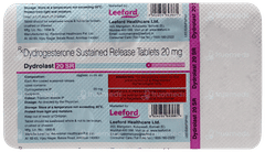 Dydrolast 20 Sr Tablet 10