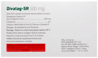 Divatag Sr 500Mg Tablet 10