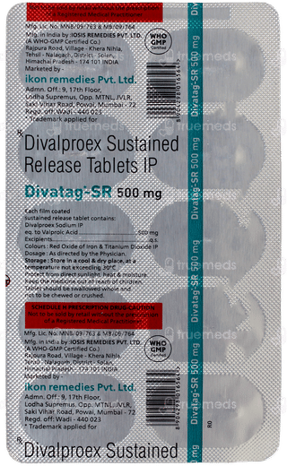 Divatag Sr 500Mg Tablet 10