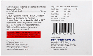 Divatag Sr 750Mg Tablet 10