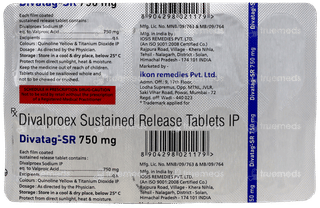 Divatag Sr 750Mg Tablet 10