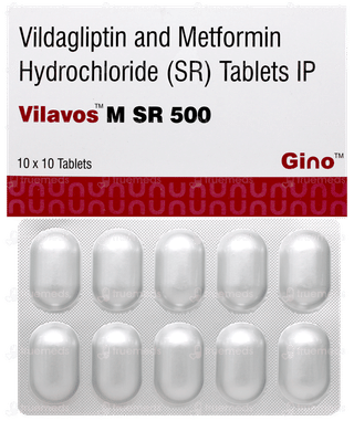 Vilavos M Sr 500 Tablet 10