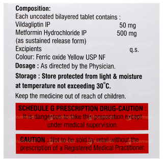 Vilavos M Sr 500 Tablet 10