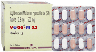 Vogs M 0.3 Tablet 15