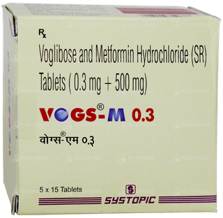 Vogs M 0.3 Tablet 15