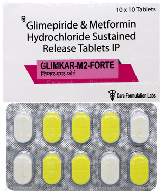 Glimkar M2 Forte Tablet Sr 10