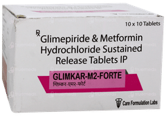 Glimkar M2 Forte Tablet Sr 10