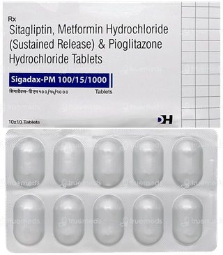 Sigadax Pm 100/15/1000 Tablet 10