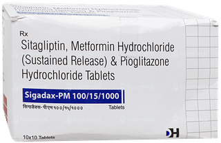 Sigadax Pm 100/15/1000 Tablet 10
