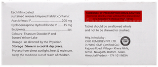 Aclozest Cb Tablet 10