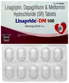 Linapride Dm 500 Tablet 10 Linapride Dm 500 Tablet 10
