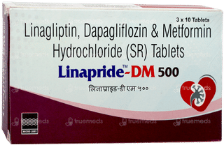 Linapride Dm 500 Tablet 10
