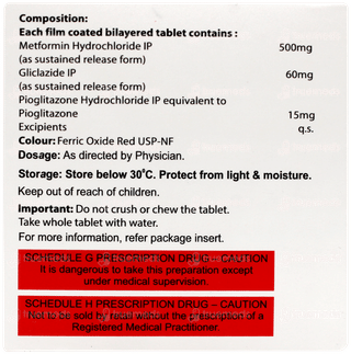 Glizid Total P 15 Tablet 15