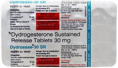 Dydroease 30 Sr Tablet 10