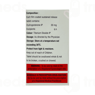 Dydroease 30 Sr Tablet 10
