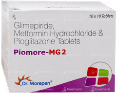 Piomore MG 2 Tablet Sr 10