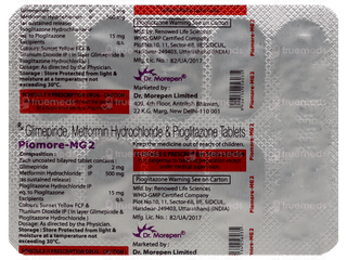Piomore MG 2 Tablet Sr 10