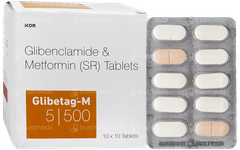Glibetag M 5/500 Tablet 10