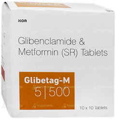 Glibetag M 5/500 Tablet 10